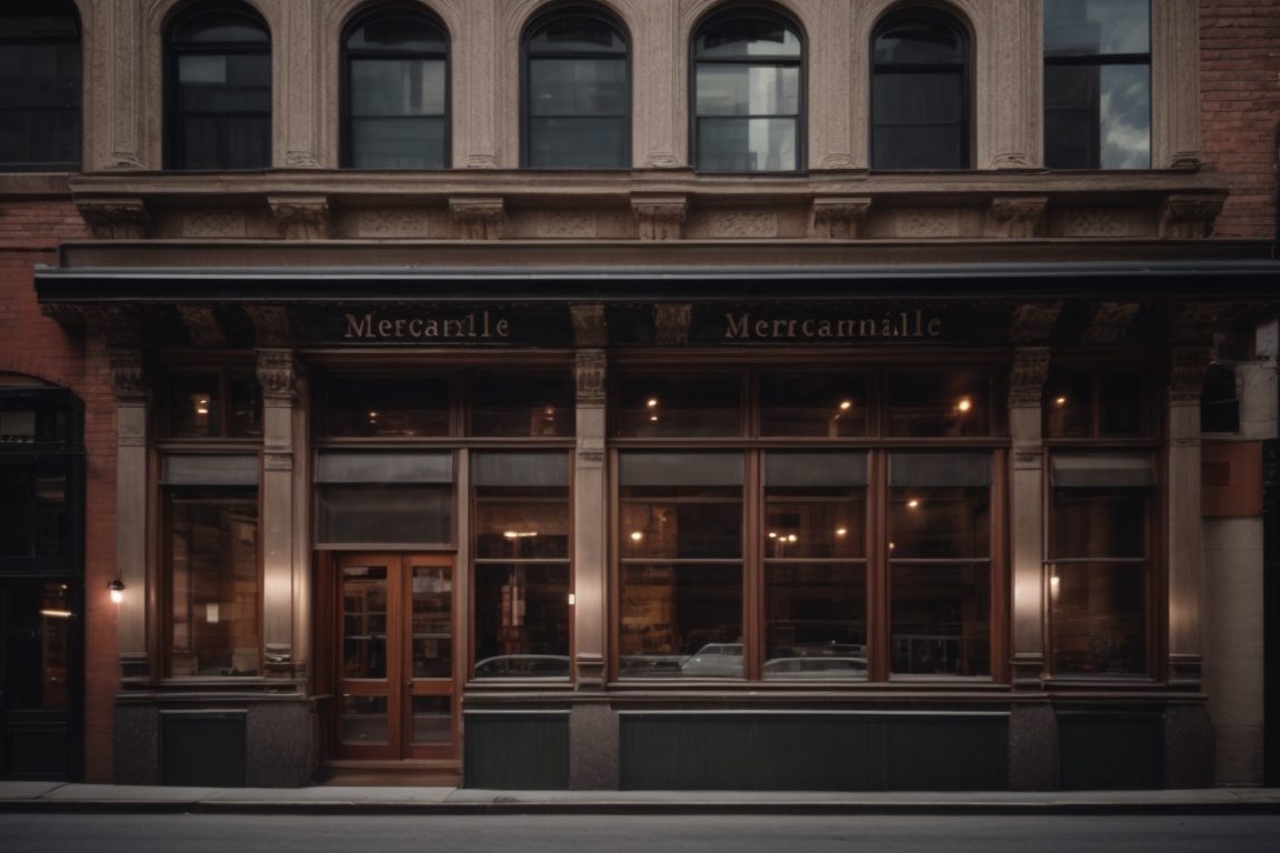 Chicago historic Mercantile Building with energy-efficient window film, preserving aesthetic